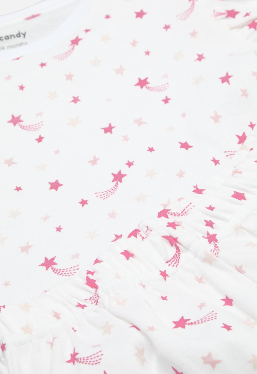 Pop Candy - Pj set-Grey & pink