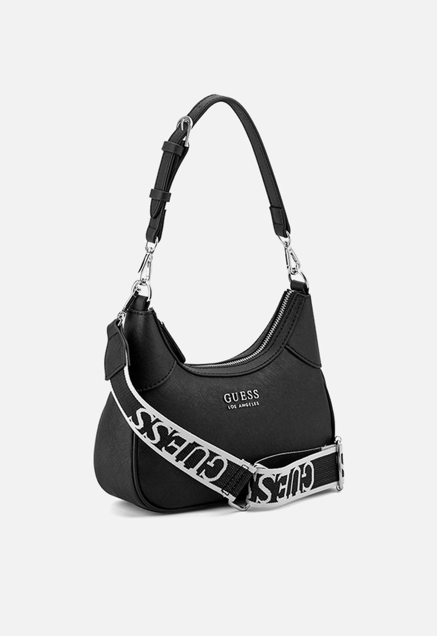 GUESS - Berkton mini top zip - black