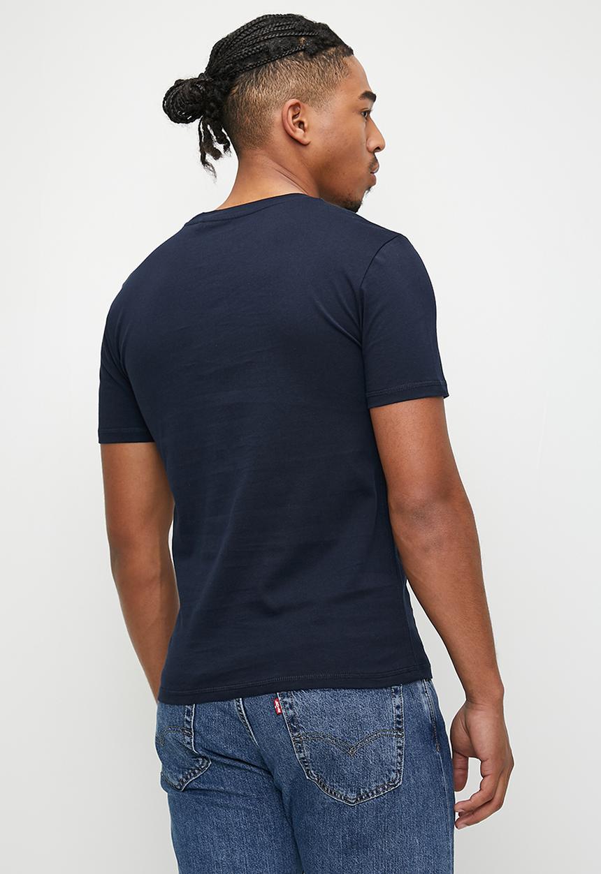 GUESS - Ady cn short sleeve tee - smart blue