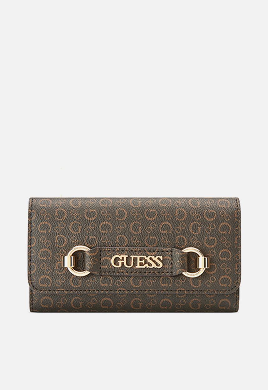 GUESS - Fiddlewood slim clutch - natural