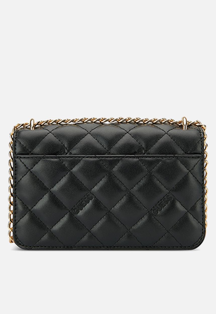 GUESS - Fiddlewood mini crossbody flap - black