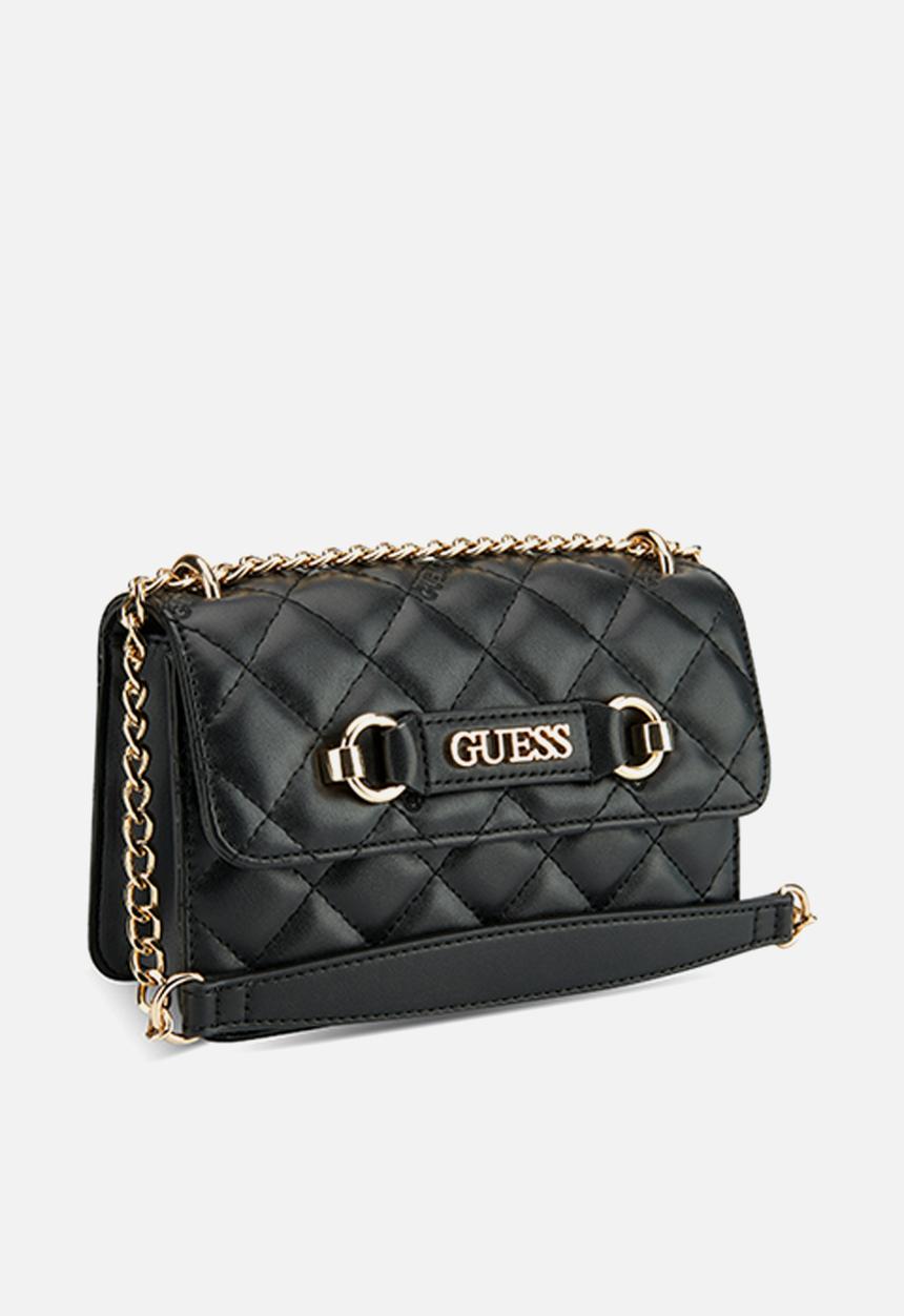 GUESS - Fiddlewood mini crossbody flap - black