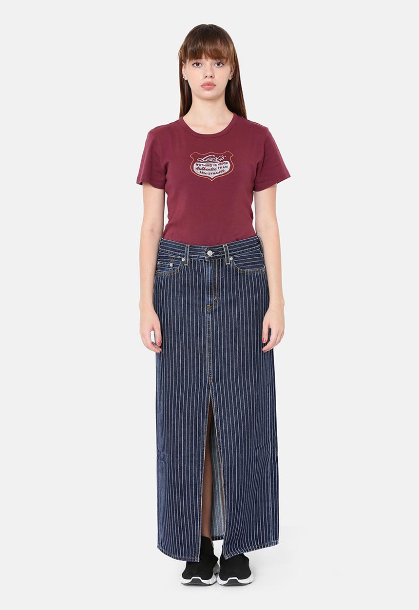 Levi’s® - Ankle column skirt - partly masked lb