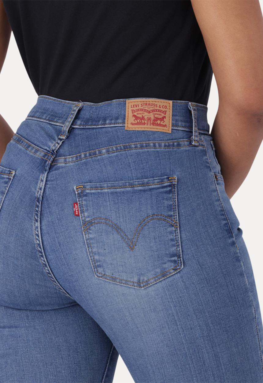 Levi’s® - Curvy hirise superskinny - animal kingdom