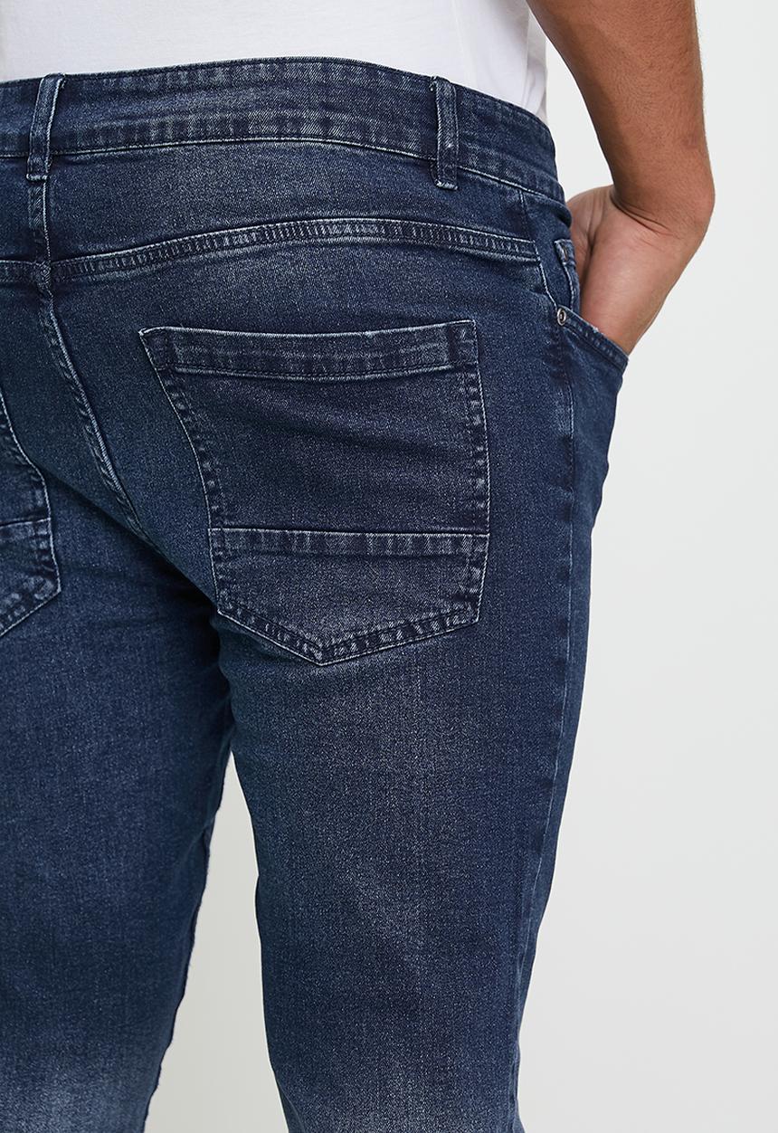Brave Soul - Denim Jeans-Blue Denim