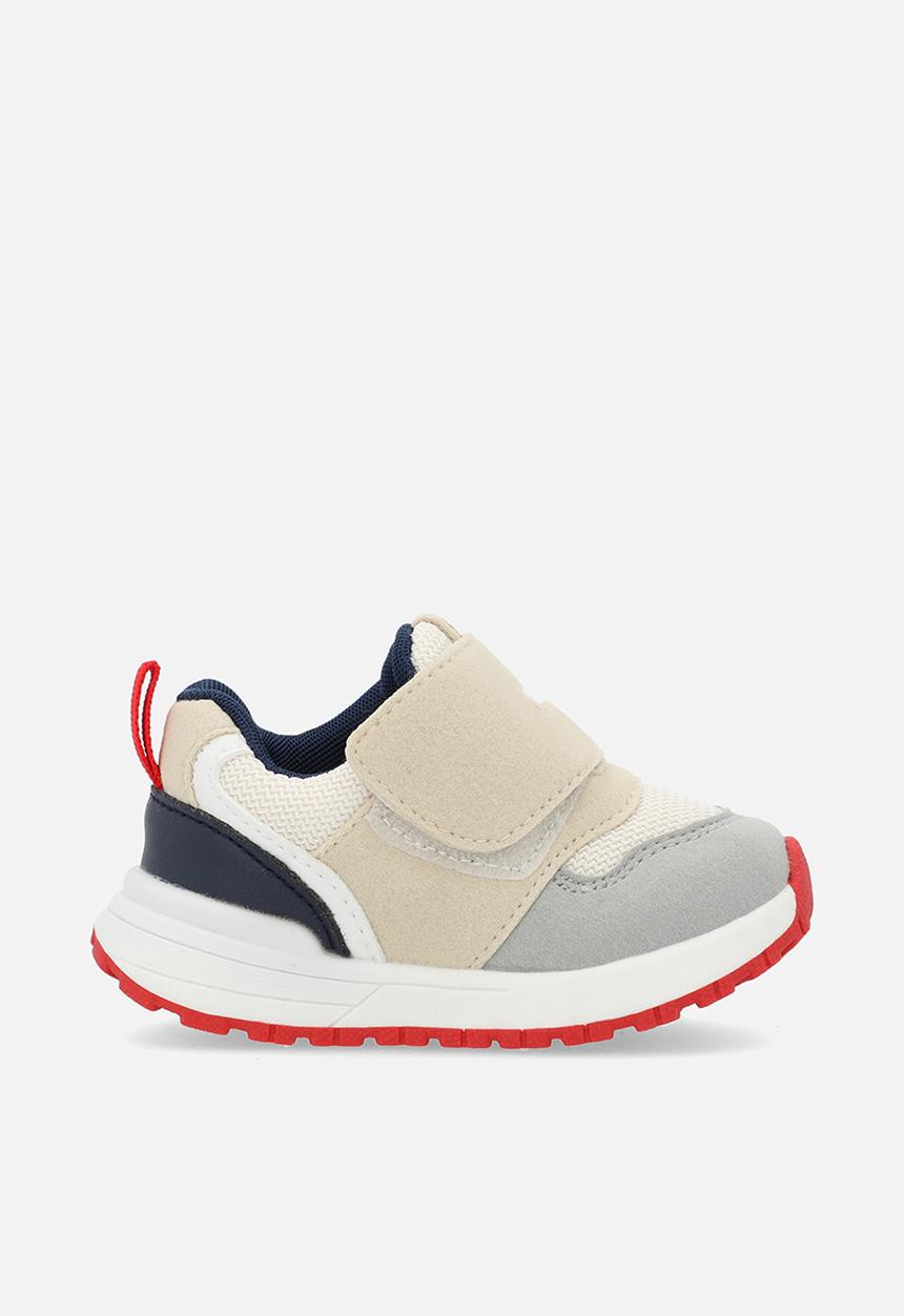 Pop Candy - Colour block sneakers - beige & grey