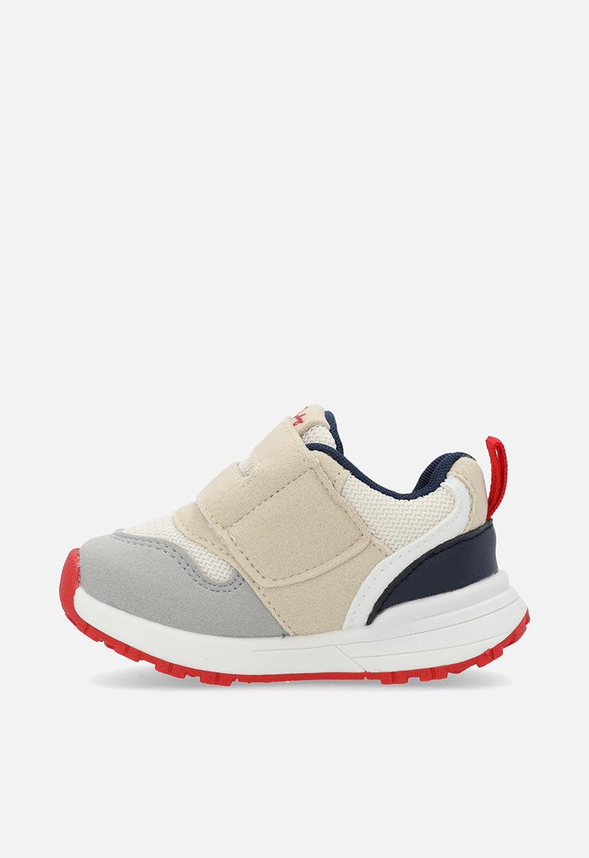 Pop Candy - Colour block sneakers - beige & grey