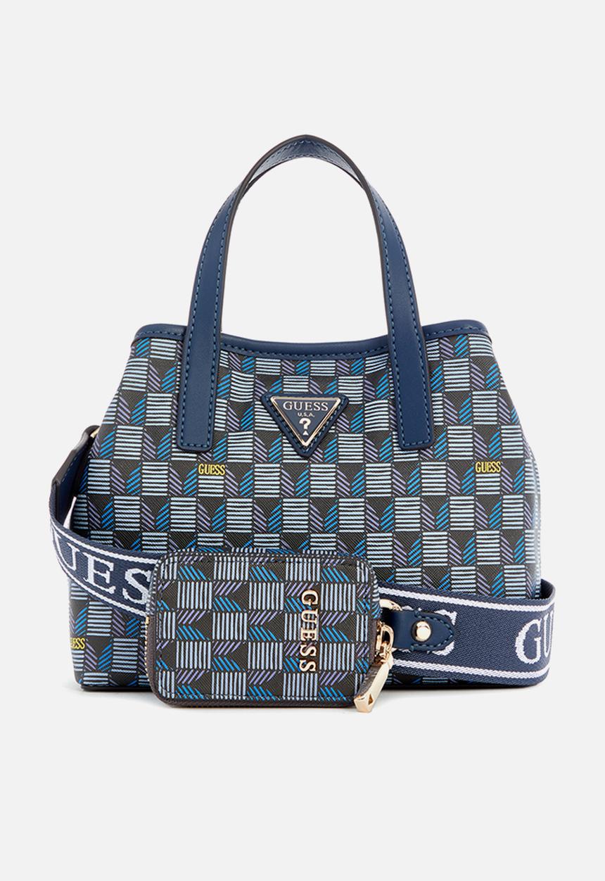 GUESS - G wave mini tote - blue logo