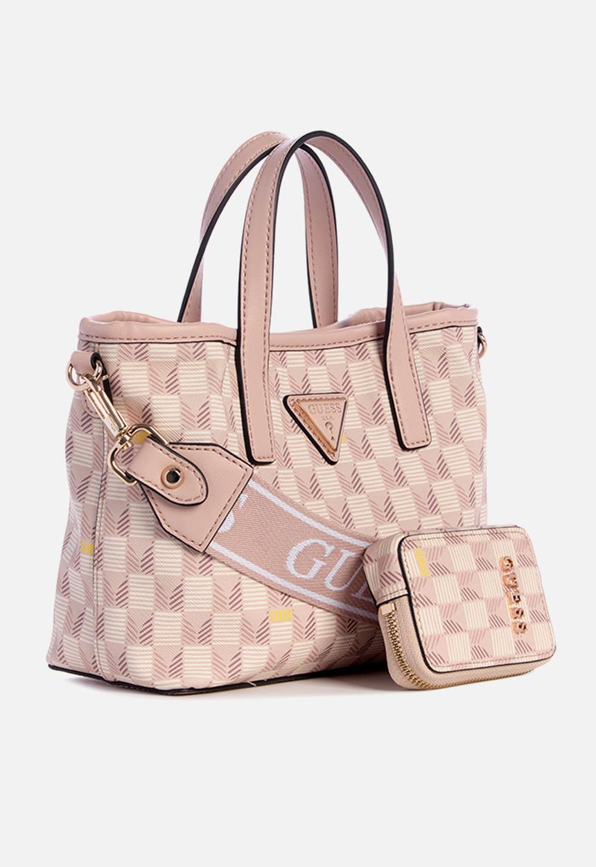 GUESS - G wave mini tote - blush logo