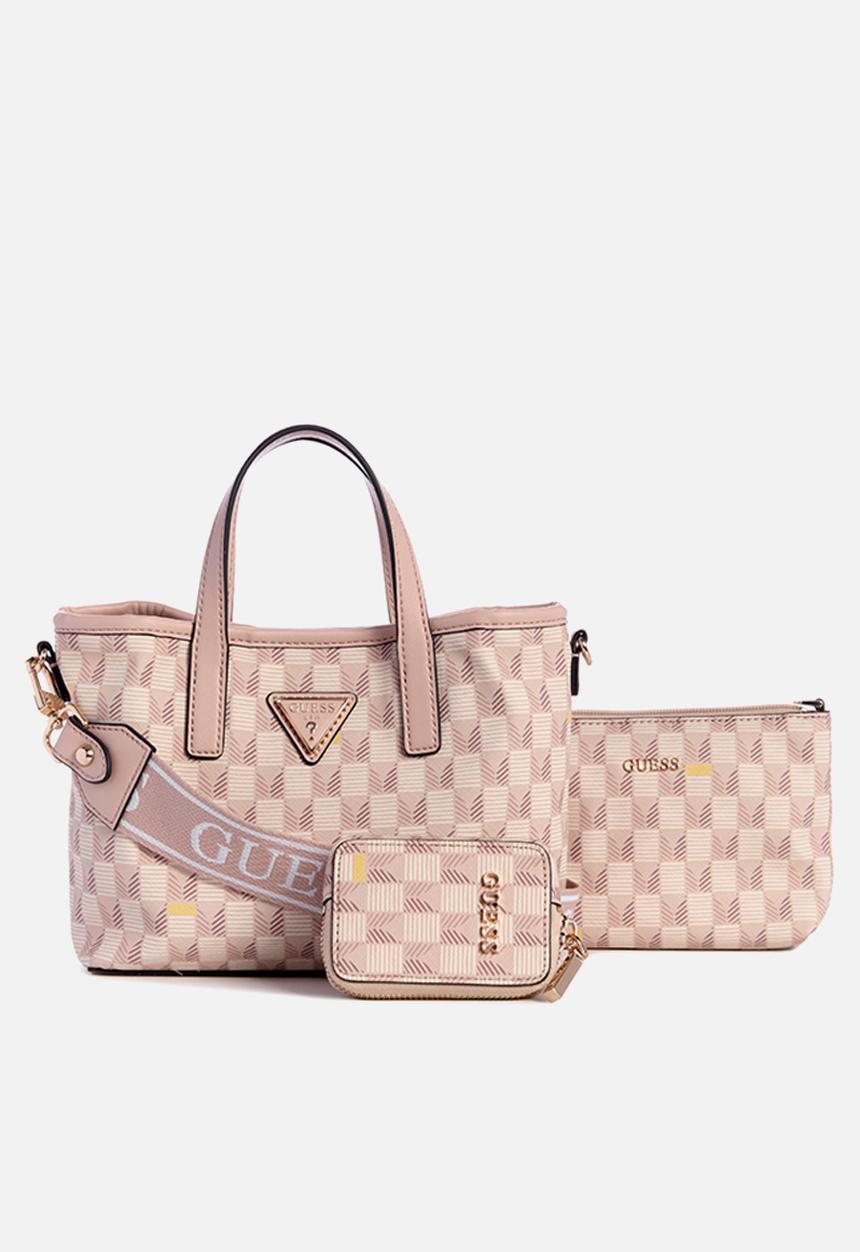 GUESS - G wave mini tote - blush logo