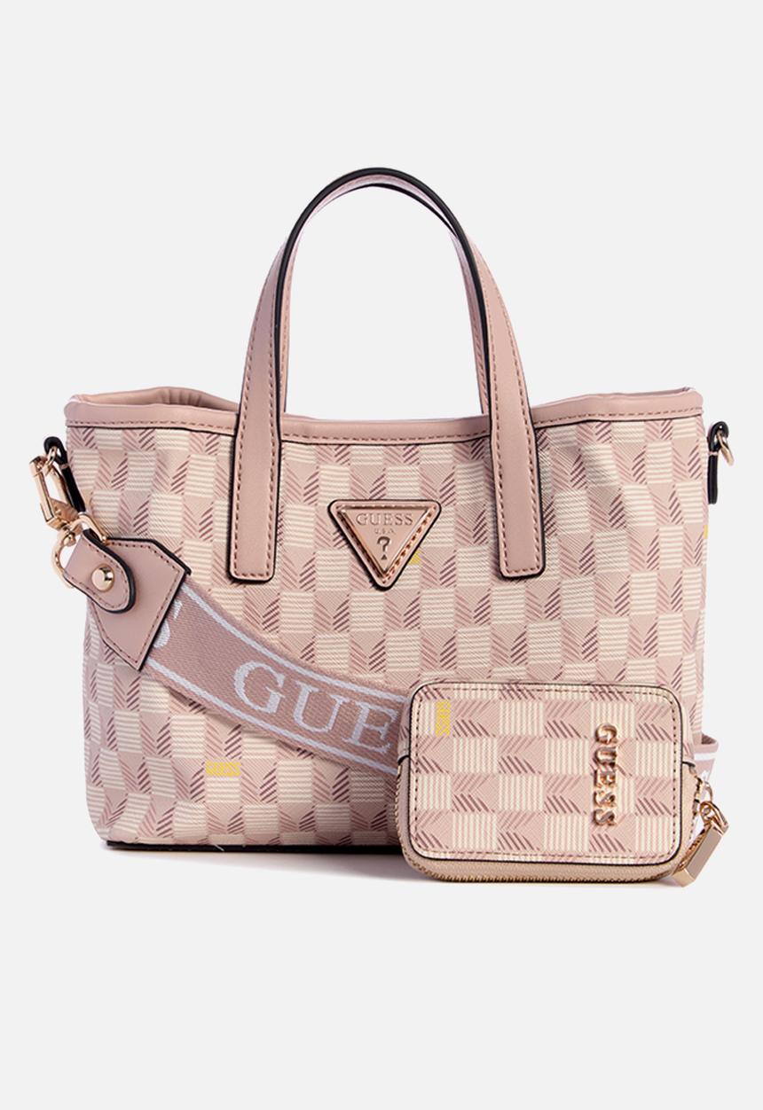 GUESS - G wave mini tote - blush logo