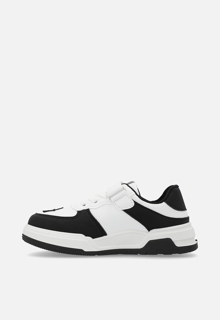 Pop Candy - Star décor sneakers - black & white