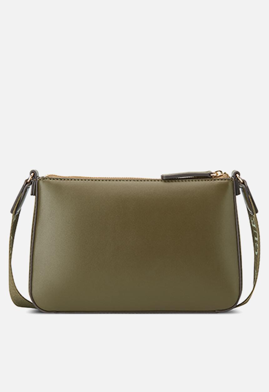 GUESS - Maisey mini top zip crossbody - olive