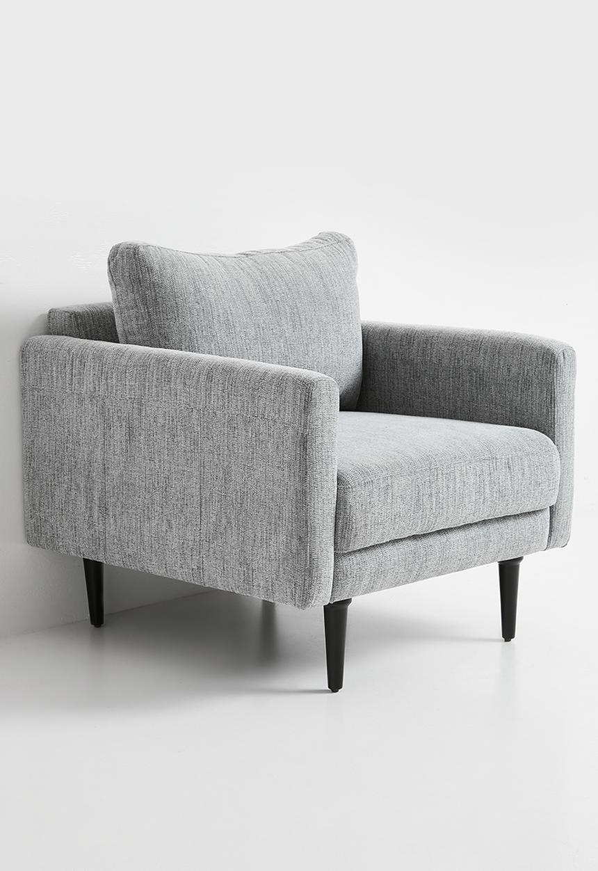 Sixth Floor - Hadley armchair - nairobi grey