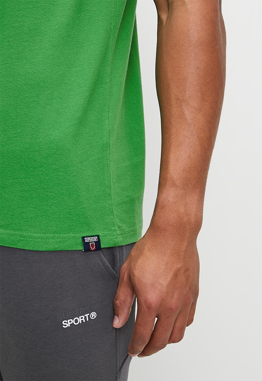 Superdry. - Track & Field Ath Graphic Tee - Oregon Green