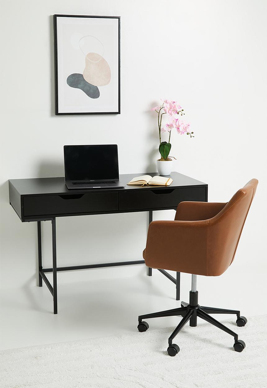 Sixth Floor - Nora desk chair - vintage brandy