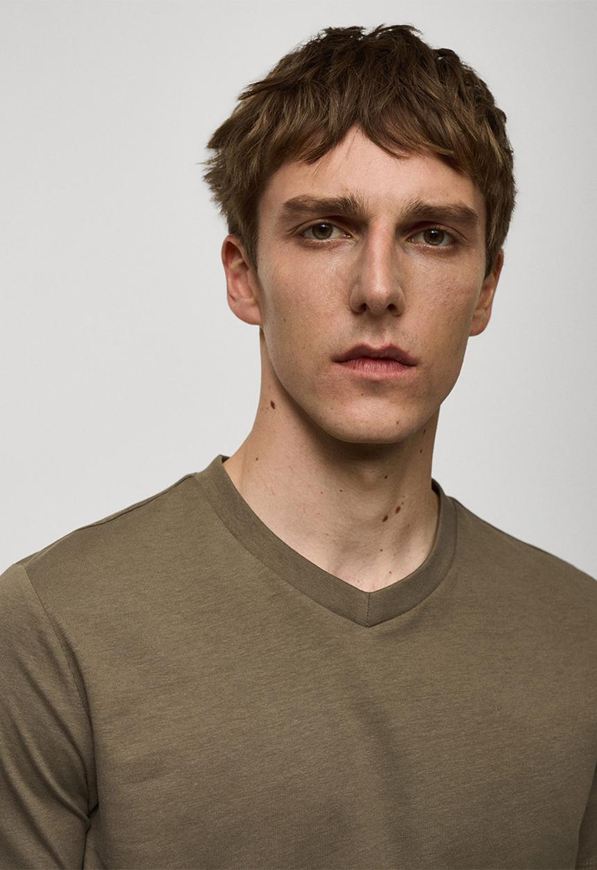 MANGO - T-shirt chelsea-i - light brown