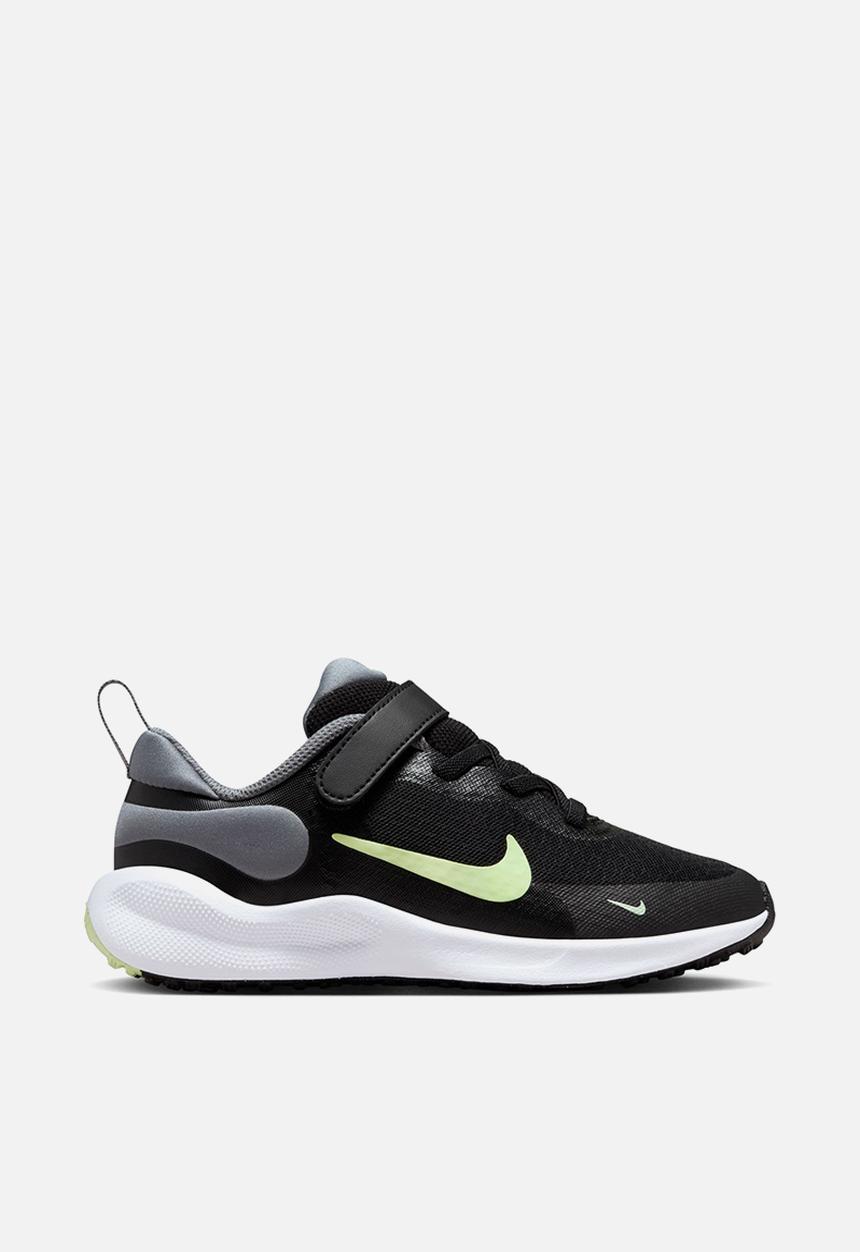 Nike - Nike Revolution 7 Ps - Black/Barely Volt-Smoke Grey-White