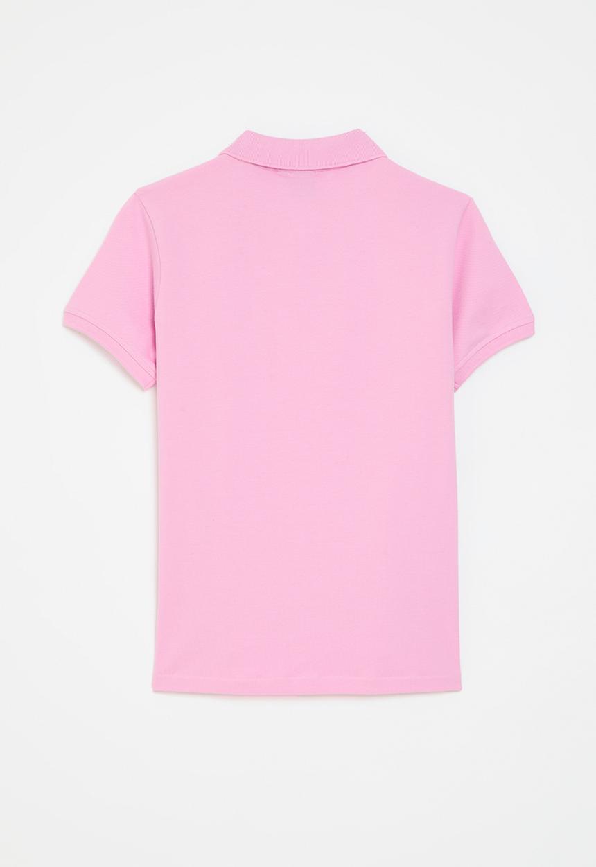 POLO - Girls nina short sleeve golfer - orchid pink