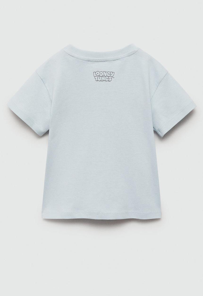 MANGO - T-shirt basklt - light/pastel blue
