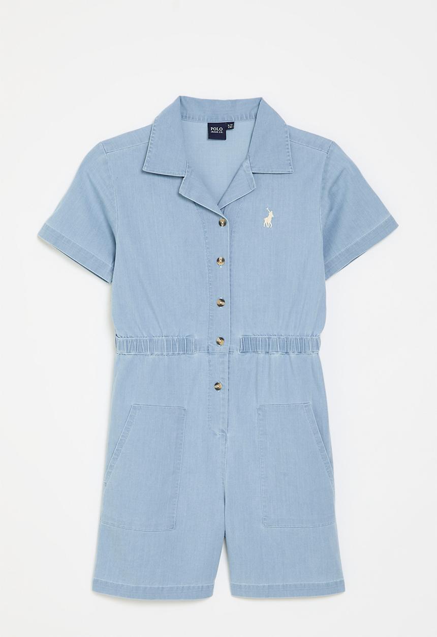 POLO - Girls lerato jumpsuit - light wash