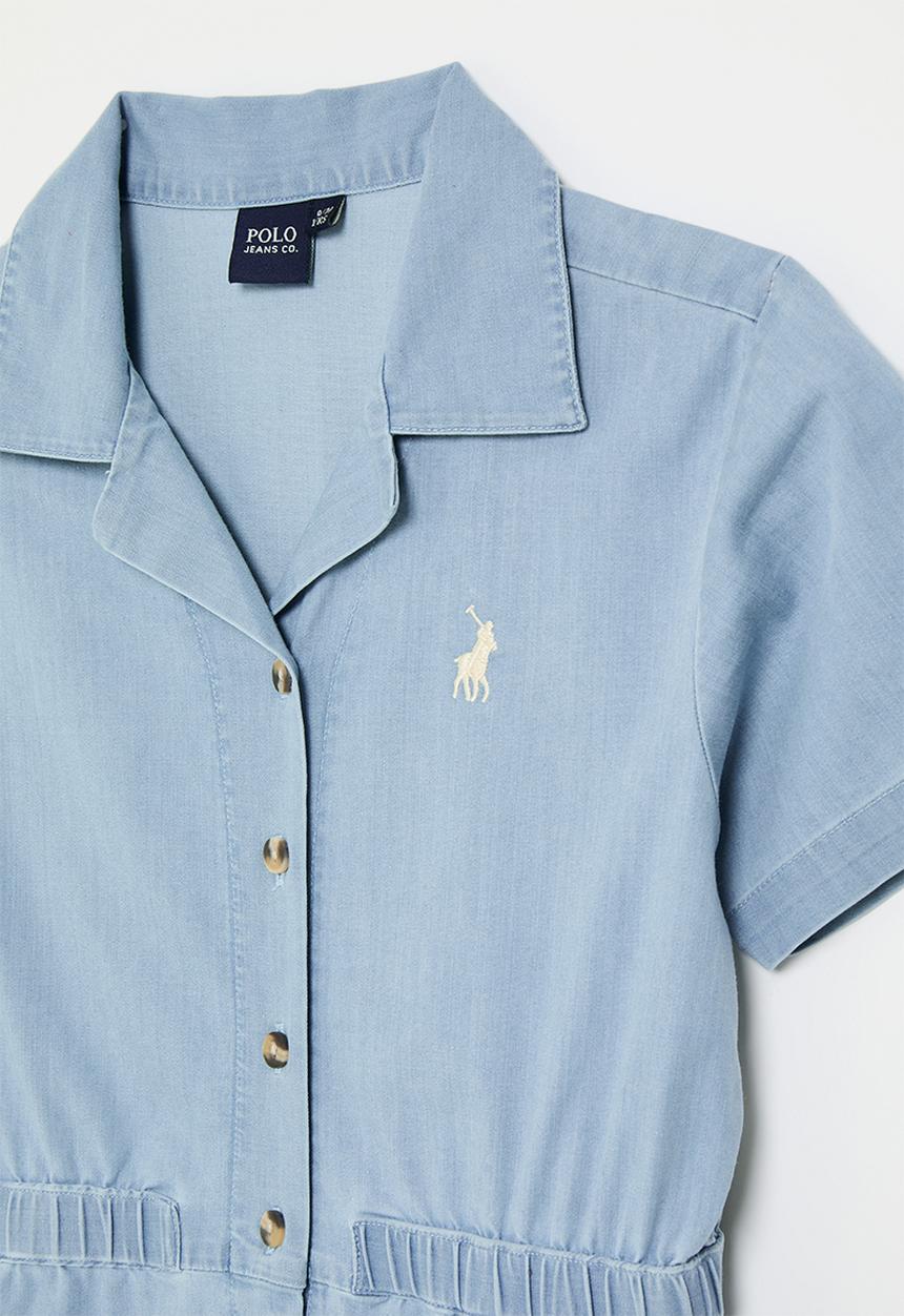 POLO - Girls lerato jumpsuit - light wash