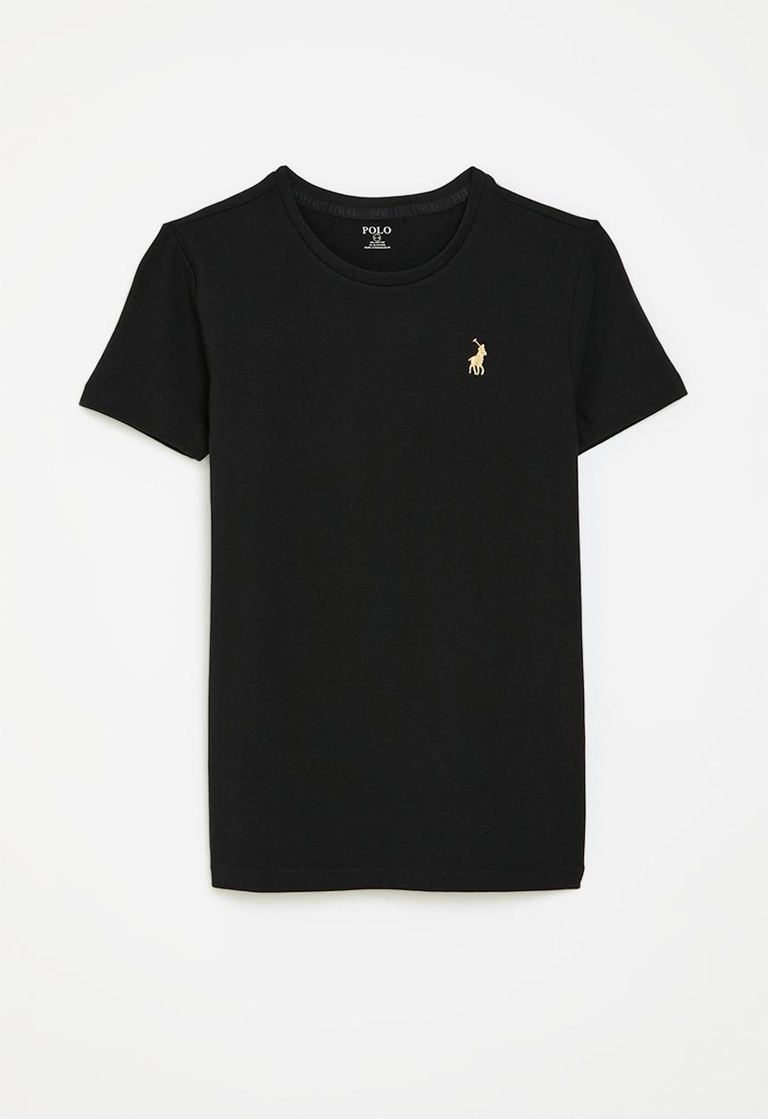 POLO - Girls kelly short sleeve tee - black