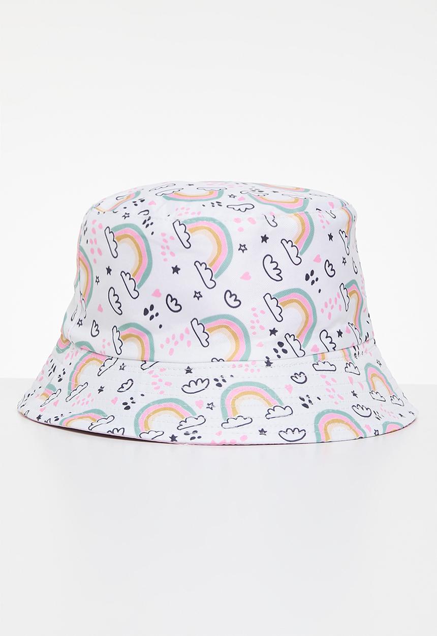 Pop Candy - Rainbow print bucket hat - multi