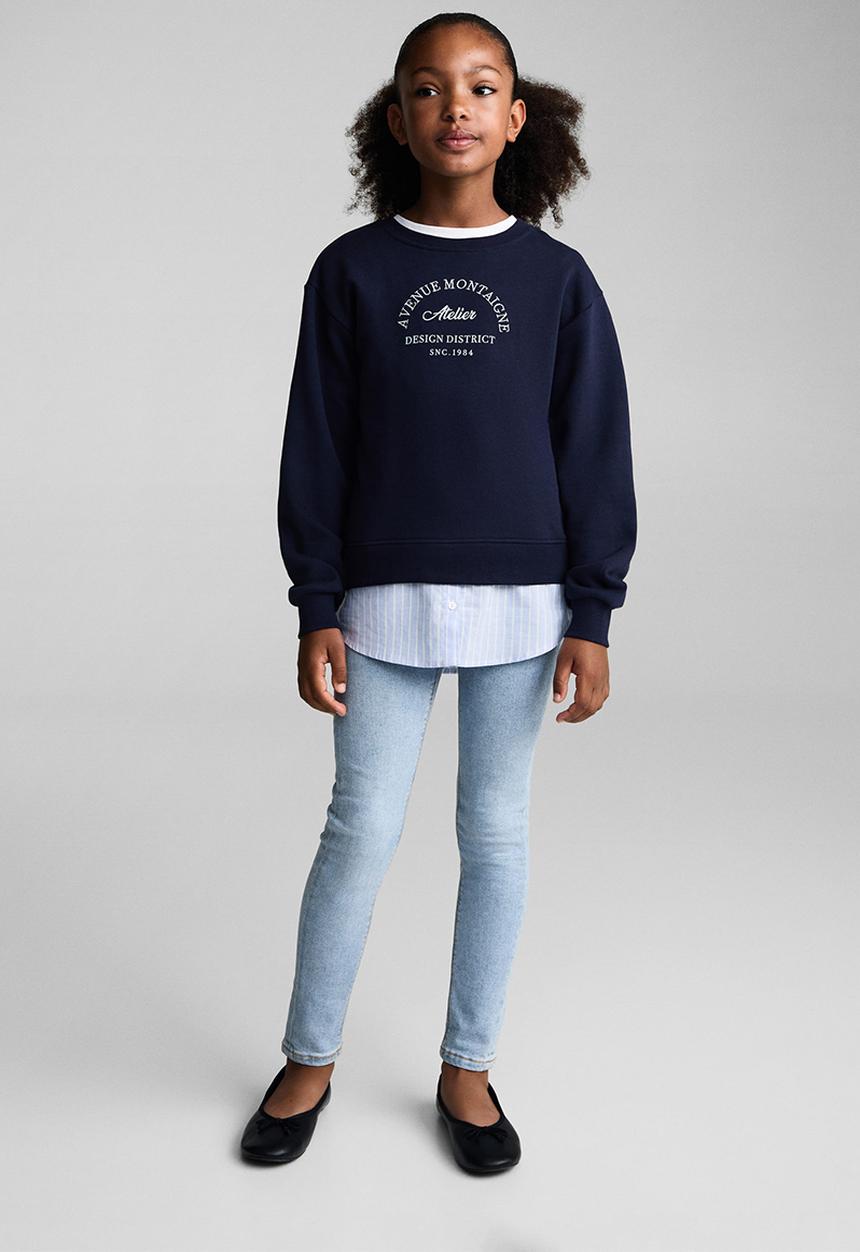 MANGO - Jeans skinny7 - open blue