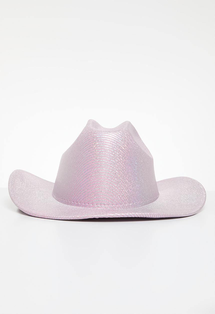 Pop Candy - Mettalic cowboy hat - pink