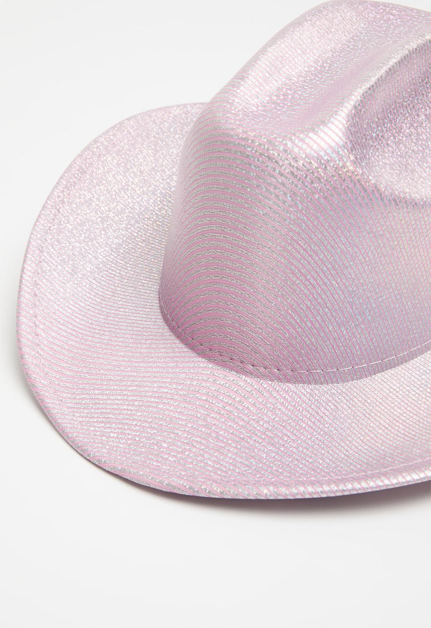Pop Candy - Mettalic cowboy hat - pink