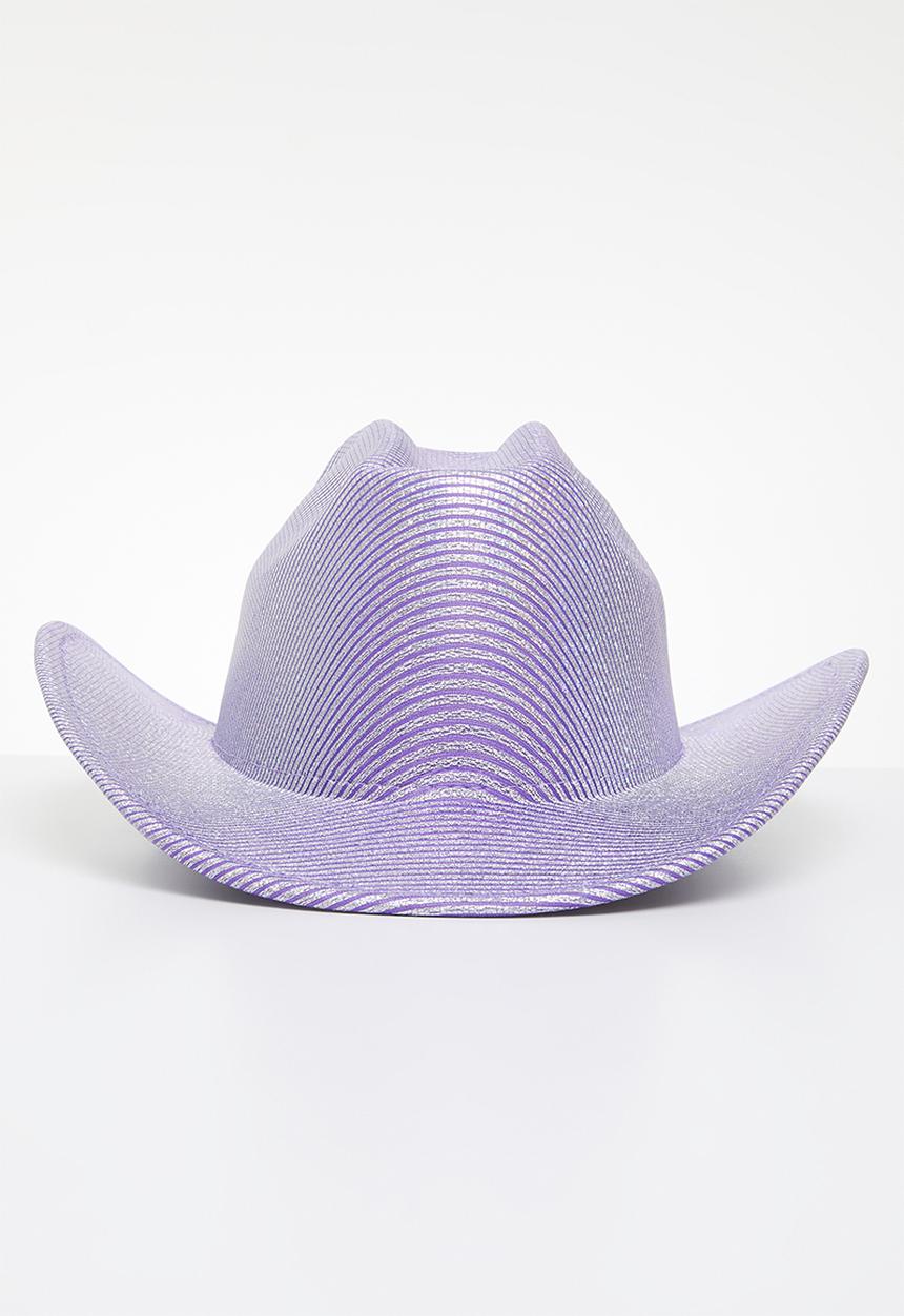 Pop Candy - Mettalic cowboy hat - purple