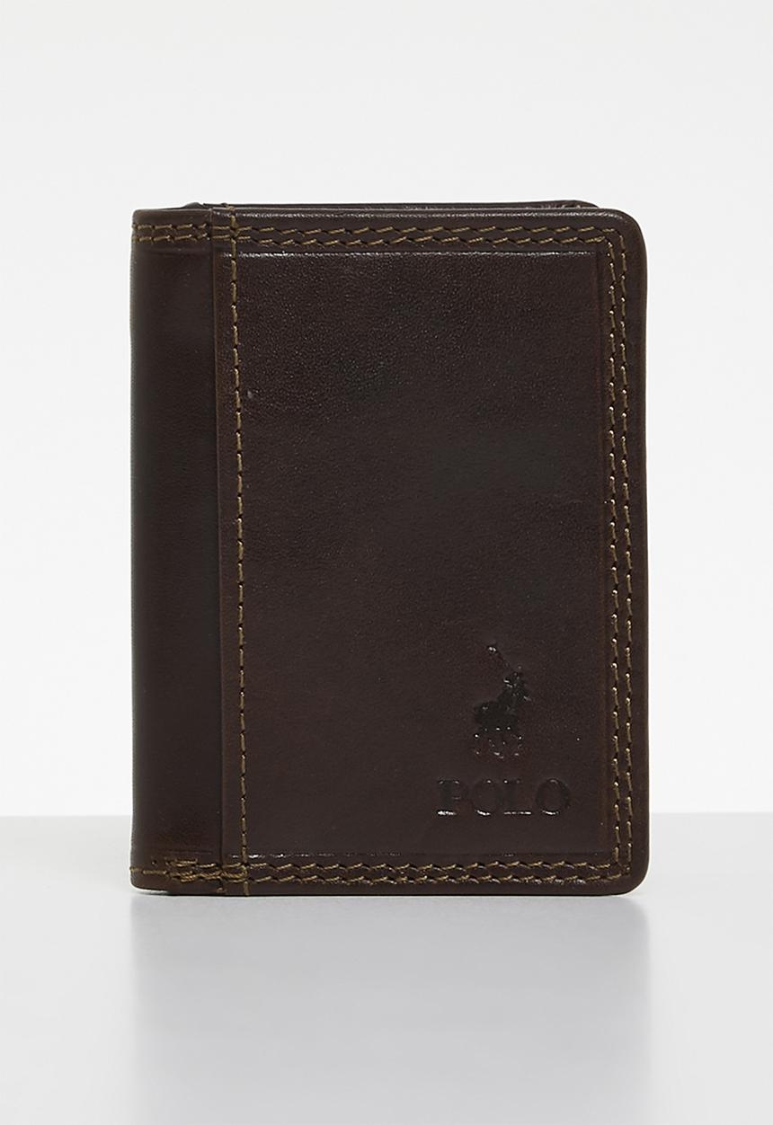 POLO - Credit Card Wallet - Brown