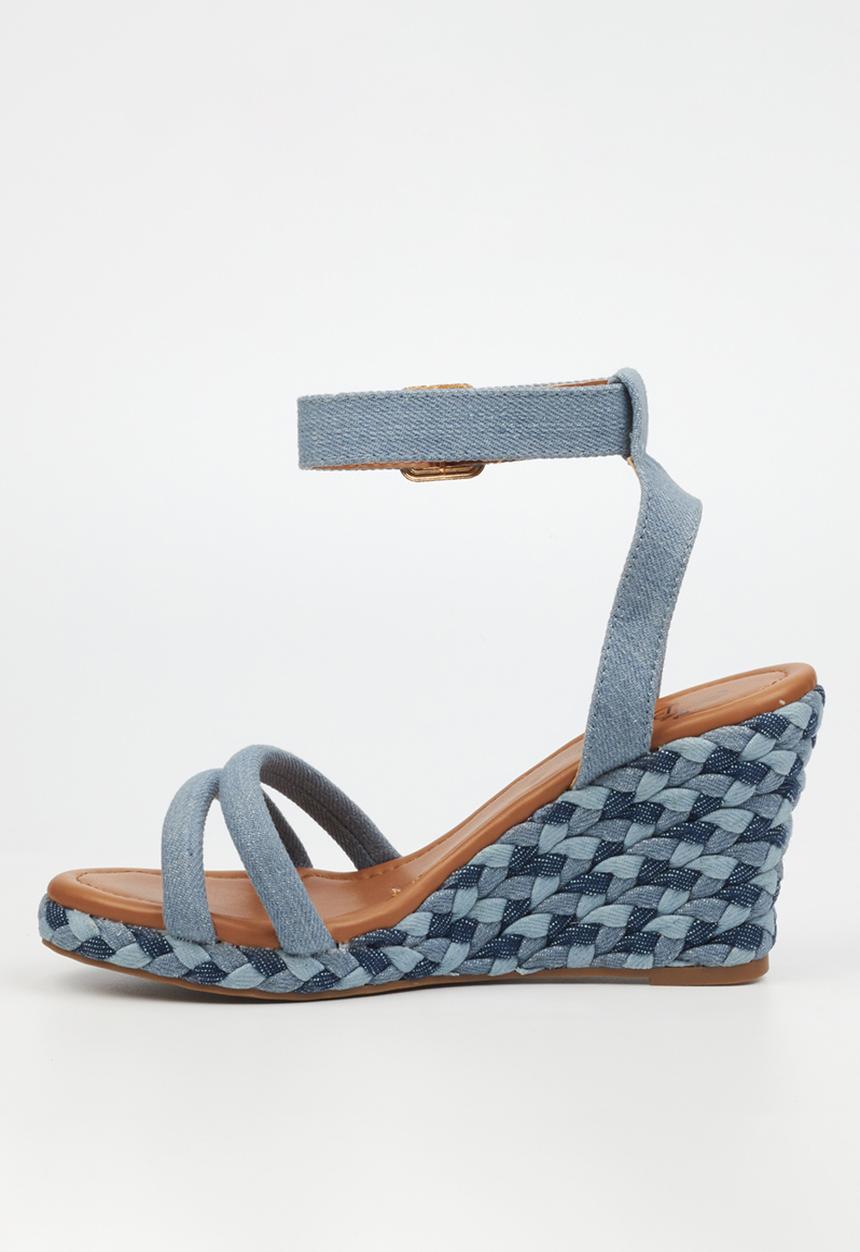Butterfly Feet - Aleah 1 wedge - blue