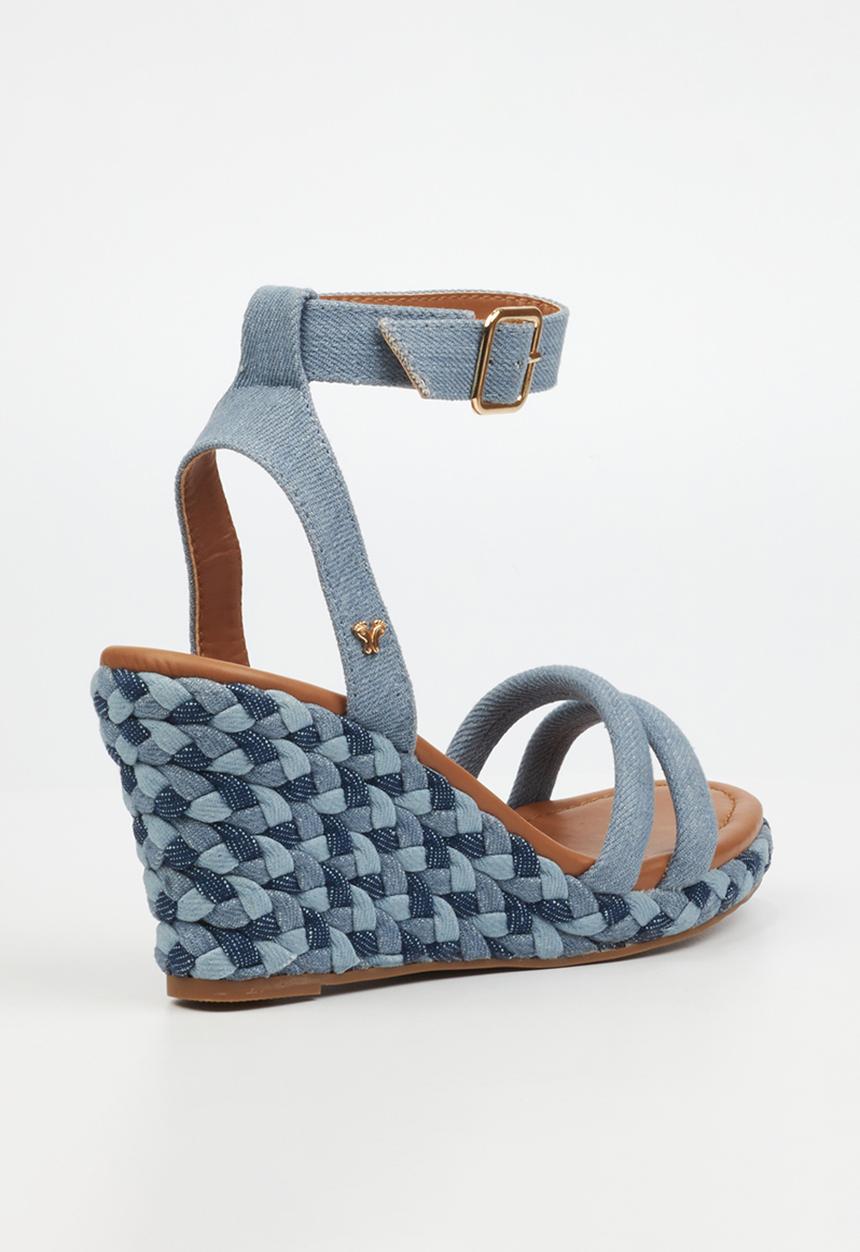 Butterfly Feet - Aleah 1 wedge - blue