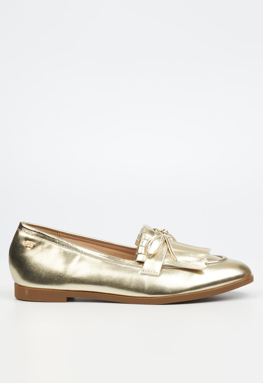 Miss Black - Baylee 5 loafer - gold