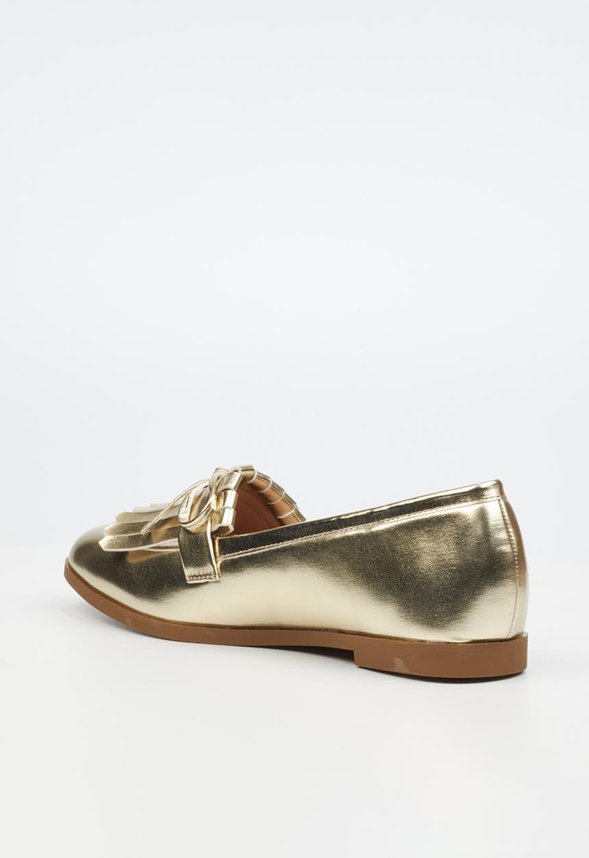 Miss Black - Baylee 5 loafer - gold