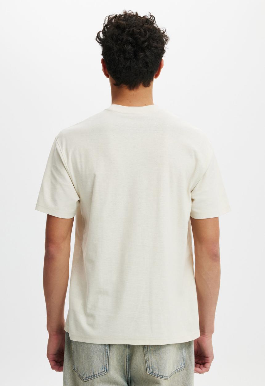 Cotton On - License loose fit college t-shirt - lcn usc bone/usc - crest