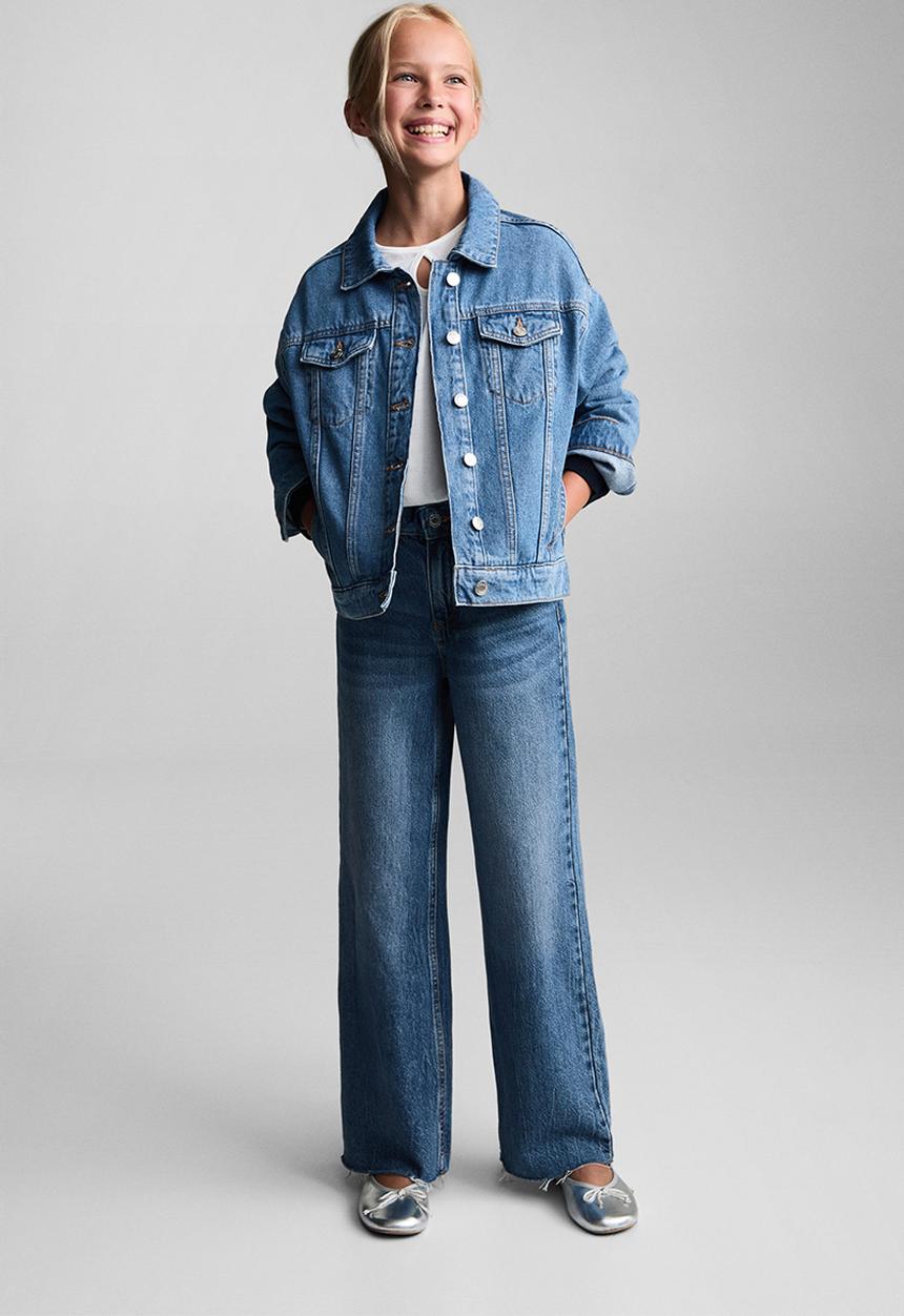 MANGO - Jacket alice7 - open blue