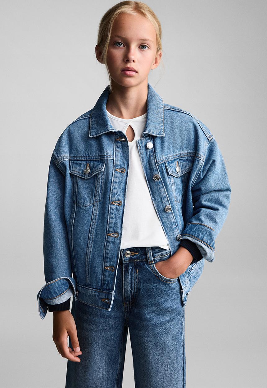 MANGO - Jacket alice7 - open blue