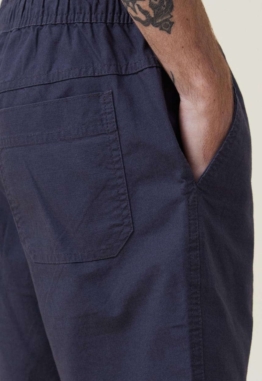 Cotton On - Easy short - navy texture
