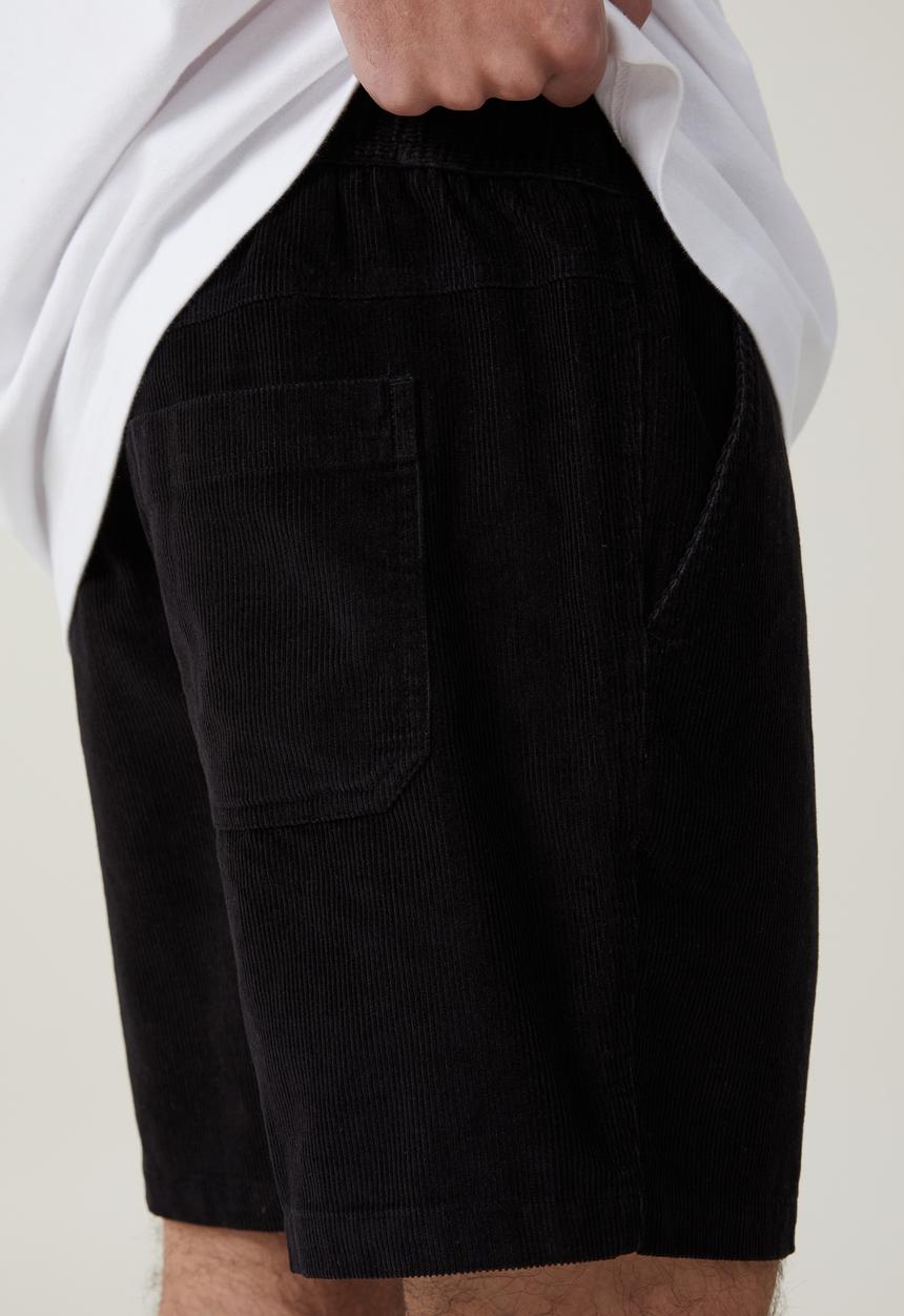 Cotton On - Easy short - washed black cord