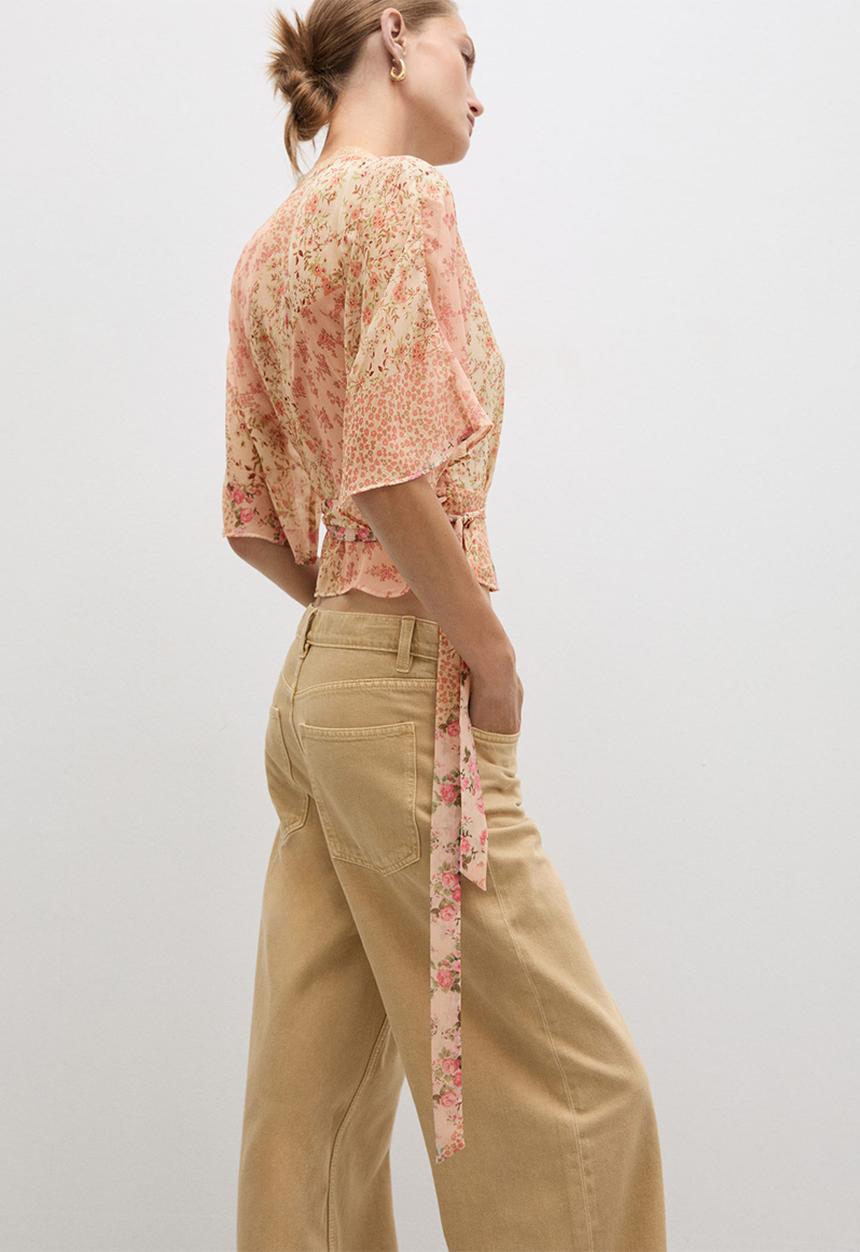 MANGO - Blouse cuca - light beige