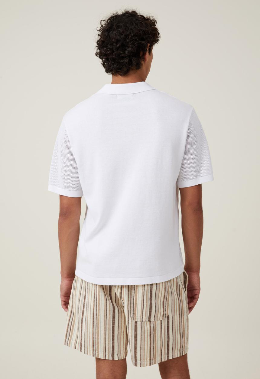 Cotton On - Easy short - natural multi stripe