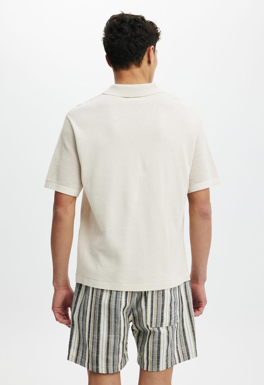 Cotton On - Easy short - black multi stripe