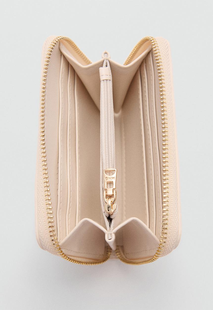 MANGO - Wallet martes - natural