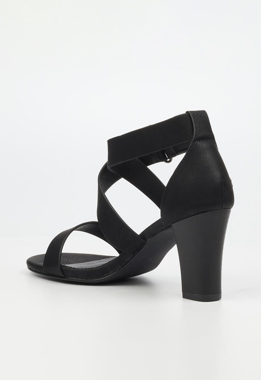 Butterfly Feet - Sheila 2 block heel - black