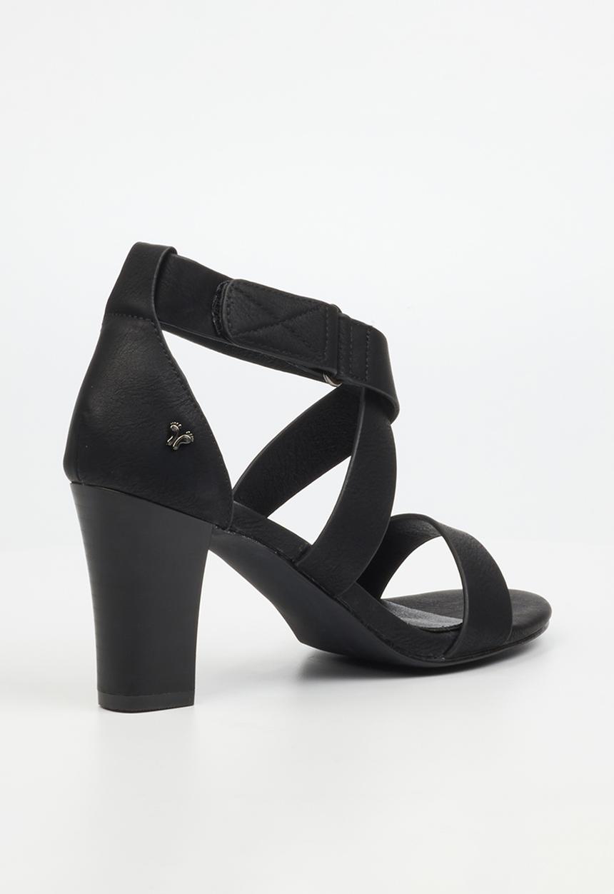 Butterfly Feet - Sheila 2 block heel - black