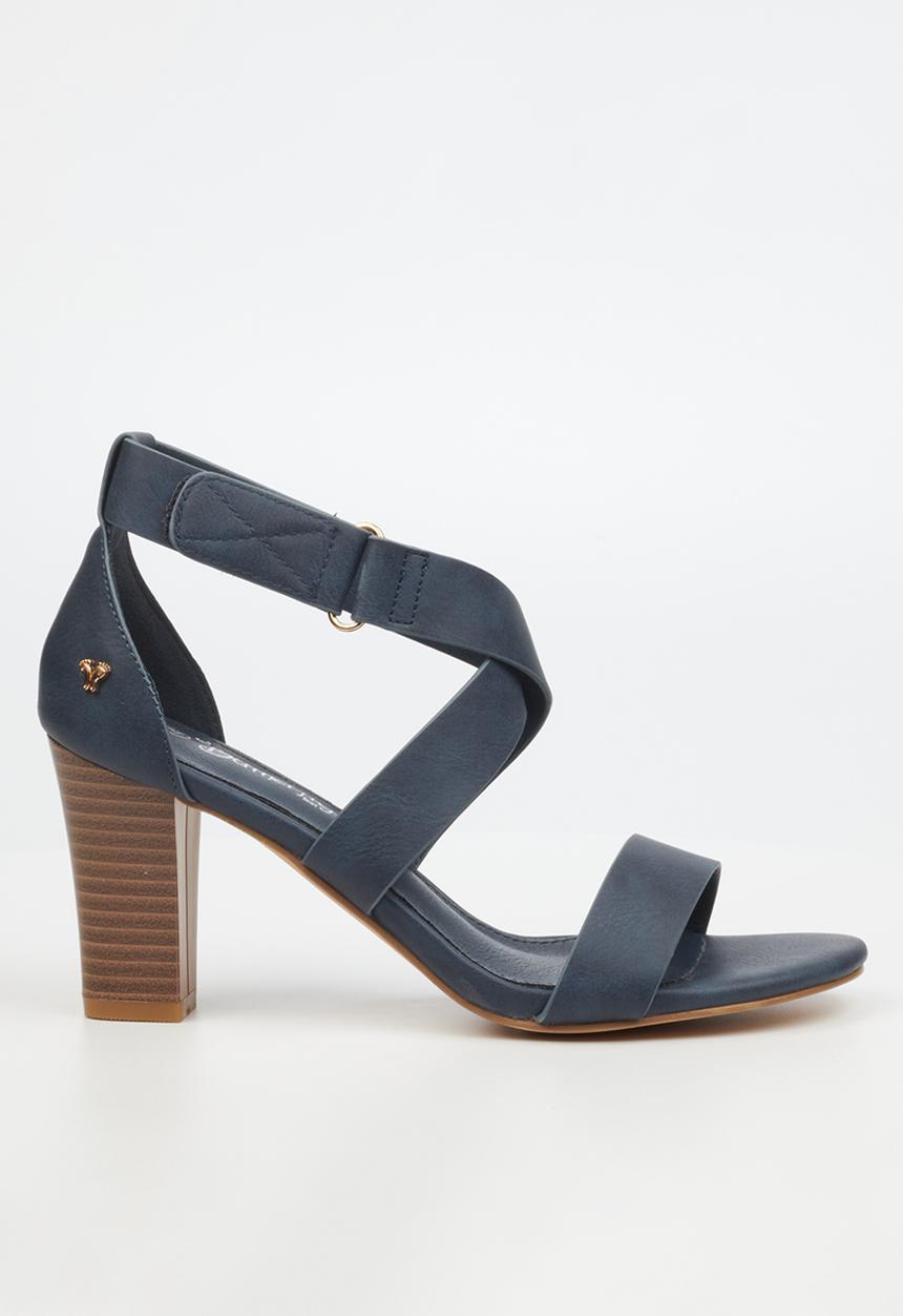 Butterfly Feet - Sheila 2 block heel - navy