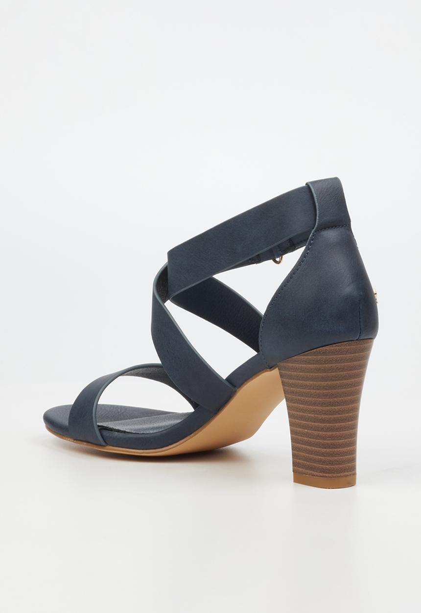 Butterfly Feet - Sheila 2 block heel - navy
